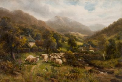 Aber, Noord-Wales door William Langley